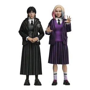 Wednesday Actionfiguren 2er Pack Wednesday Addams (Nevermore Uniform) and Enid 20 cm