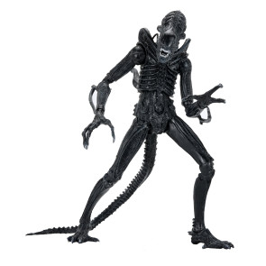Aliens Ultimate Actionfigur Warrior (1986) Xenomorph Black (40th Anniversary) 23 cm