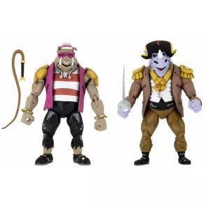 Teenage Mutant Ninja Turtles Pirate Rocksteady & Bebop Actionfiguren 2er-Pack 18 cm