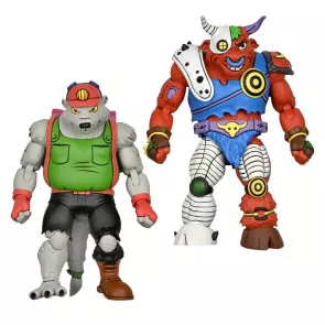 Teenage Mutant Hero Turtles 1987 Actionfiguren Doppelpack Dirtbag & Groundchuck 18 cm
