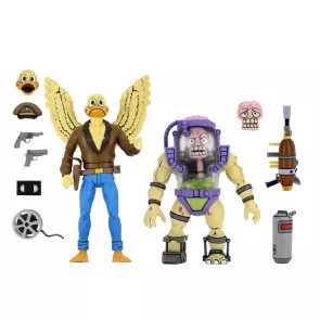 Teenage Mutant Ninja Turtles Actionfiguren Doppelpack Ace Duck & Mutagen Man 18 cm