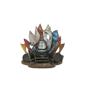 Teenage Mutant Ninja Turtles 2: Secret of the Ooze Diorama Shredder's Throne 27 cm