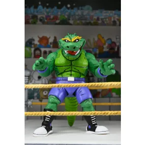 Teenage Mutant Ninja Turtles (Archie Comics) Actionfigur Stump Wrestling Leatherhead 18 cm