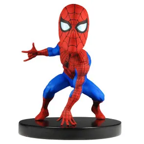 Marvel Classic Extreme Head Knocker Wackelkopf-Figur Spider-Man 13 cm