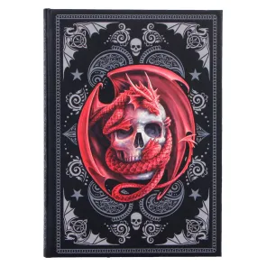 Anne Stokes Notizbuch Skull Embrace A5 18 cm