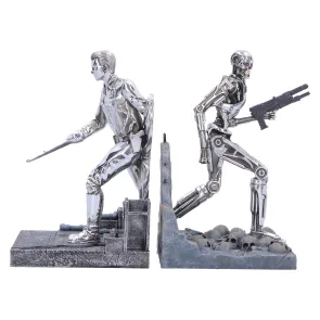Terminator 2 Buchstützen T-1000 vs T-800 19 cm