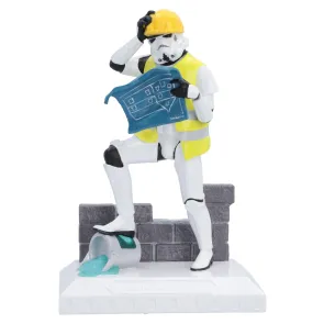 Original Stormtrooper Figur Hit a Brick Wall 18 cm