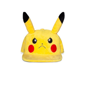 Pokémon Snapback Cap Angry Pikachu