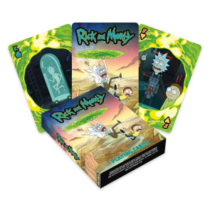Rick and Morty Spielkarten Scenes