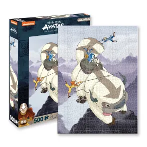Avatar Der Herr der Elemente Puzzle Appa and Gang (500 Teile)