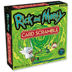 Rick and Morty Brettspiel Card Scramble *Englische Version*