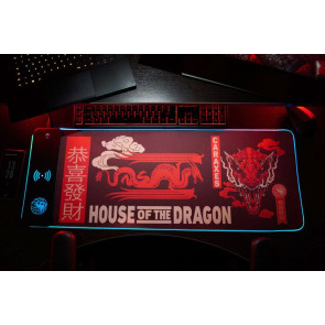 House of the Dragon Mousepad mit Ladefunktion