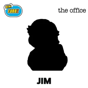 The Office Tubbz Mini PVC Figur Jim 5 cm