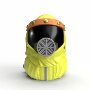Zurück in die Zukunft Tubbz Mini PVC Figur Marty Radiation Suit 5 cm    
