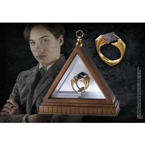Harry Potter Replik 1/1 Lord Voldemorts Horkrux Ring (vergoldet)