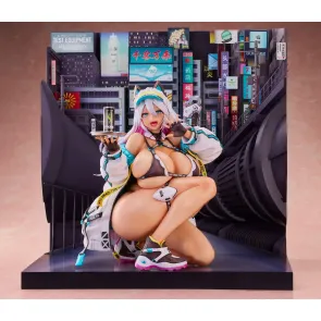 Original Character Statue 1/4 Meido-Busou: Ax Street ver. Pixel Philia Edition 37 cm      