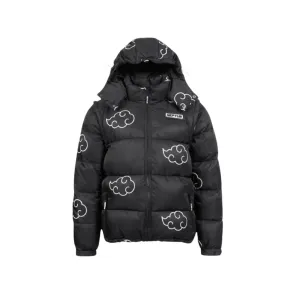 Naruto Puffer-Jacke Akatsuki Weiß