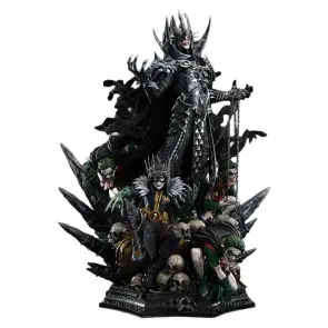 DC Comics Museum Masterline Statue 1/3 Dark Nights: Death Metal The Batman Who Laughs & Robin King Deluxe Version 85 cm