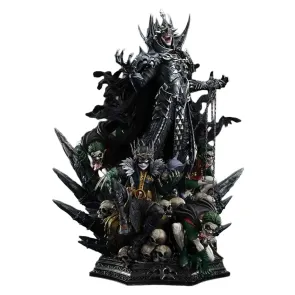 DC Comics Museum Masterline Statue 1/3 Dark Nights: Death Metal The Batman Who Laughs & Robin King DX Bonus 85 cm