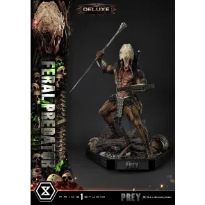 Prey (Movie) Museum Masterline Series Statue 1/3 Feral Predator Deluxe Bonus Version 89 cm
