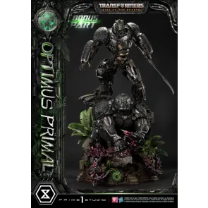 Transformers: Rise of the Beasts Museum Masterline Statue Optimus Primal Ultimate Bonus Version 72 cm