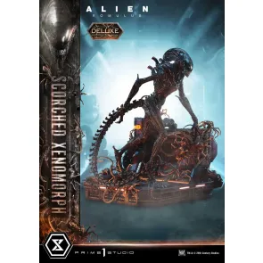 Alien: Romulus Museum Masterline XL Statue 1/3 Scorched Xenomorph Deluxe Version 98 cm