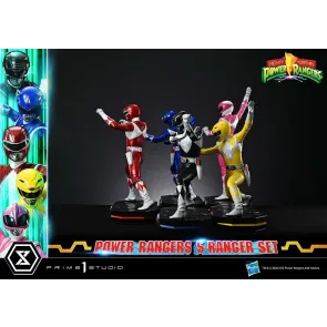 Mighty Morphin Power Rangers Premium Masterline Statuen 5er-Set 1/4 Deluxe Version 62 cm