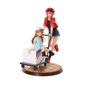 Cells at Work Prisma Wing PVC Statue Red Blood Cell & Platelet  26 cm  