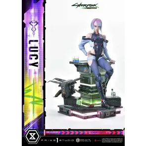 Cyberpunk: Edgerunners Real Elite Masterline Series Statue 1/4 Lucy Deluxe Bonus Version 50 cm