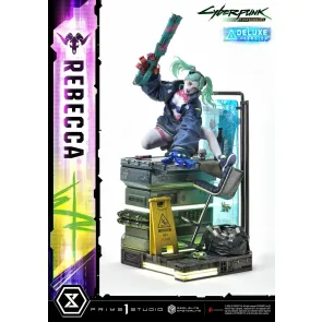 Cyberpunk: Edgerunners Real Elite Masterline Series Statue 1/4 Rebecca Deluxe Version 54 cm    