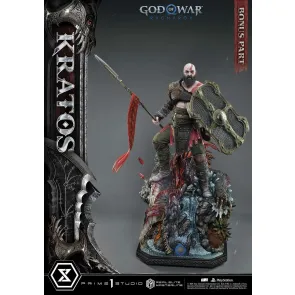God of War: Ragnarok Real Elite Masterline Series Statue 1/3 Kratos Ultimate Bonus Version 95 cm