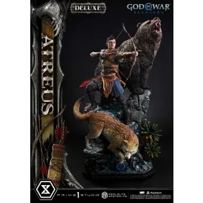 God of War: Ragnarok Real Elite Masterline Statue 1/3 Atreus Deluxe Version 96 cm