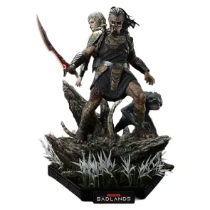 Predator Real Elite Masterline Statue 1/3 Badlands Dek & Thia 87 cm