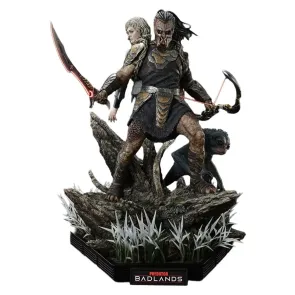 Predator Real Elite Masterline Statue 1/3 Badlands Dek & Thia DX Bonus Version 87 cm
