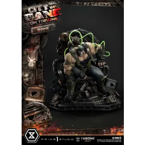 DC Comics Throne Legacy Collection Statue 1/4 Batman Bane on Throne 61 cm