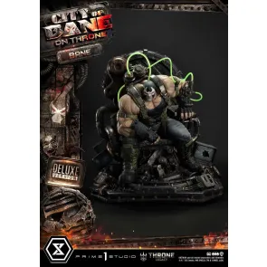 DC Comics Throne Legacy Collection Statue 1/4 Batman Bane on Throne Deluxe Version 61 cm