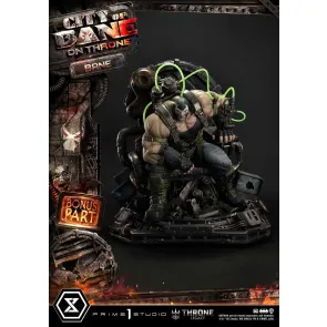 DC Comics Throne Legacy Collection Statue 1/4 Batman Bane on Throne Deluxe Bonus Version 61 cm