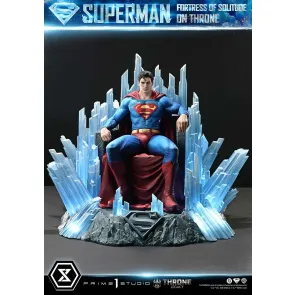 DC Comics Throne Legacy Collection Statue 1/4 Superman Fortress of Solitude on Throne (Design by Gabriele Dell'Otto) 52 cm