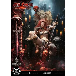 Red Sonja Throne Legacy Collection Statue 1/3 Red Sonja: Long Live the Queen 77 cm 
