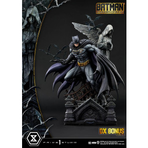 Batman Ultimate Premium Masterline Series Statue 1/4 Batman Rebirth Edition Black Deluxe Bonus Version 71 cm