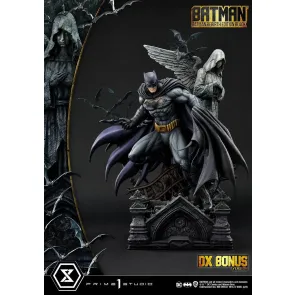 Batman Ultimate Premium Masterline Series Statue 1/4 Batman Rebirth Edition Black Deluxe Bonus Version 71 cm