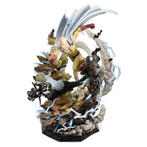 One-Punch Man Premium Masterline Series Statue 1/4 Saitama & Genos 73 cm 