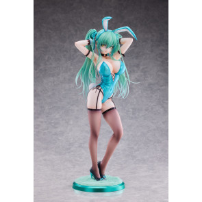 Original Character PVC Statue 1/4 Green Twin Tail Bunny-chan 43 cm