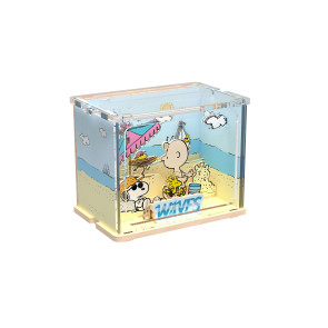 Die Peanuts Puremind DIY Bauset Mini Scene Chilling at the Beach