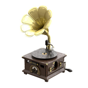 Original-Retro Series Bauset Retro Gramophone 34 cm