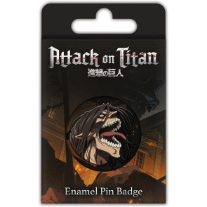 Attack on Titan Emaille Anstecker S3 (Eren Titan Rage)