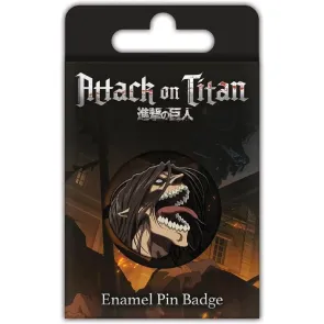 Attack on Titan Emaille Anstecker S3 (Eren Titan Rage)