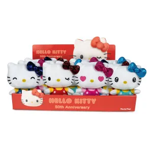 Hello Kitty Plüschfiguren 16 cm 50th Anniversary Display (12)