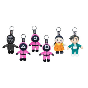 Squid Game: Metal Keychain Assortment (24)