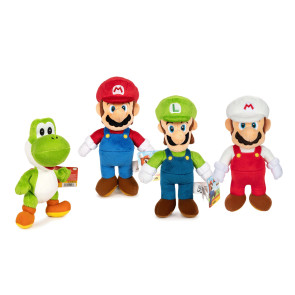 Super Mario Plüschfiguren Set Charaktere 25 cm Sortiment (8)